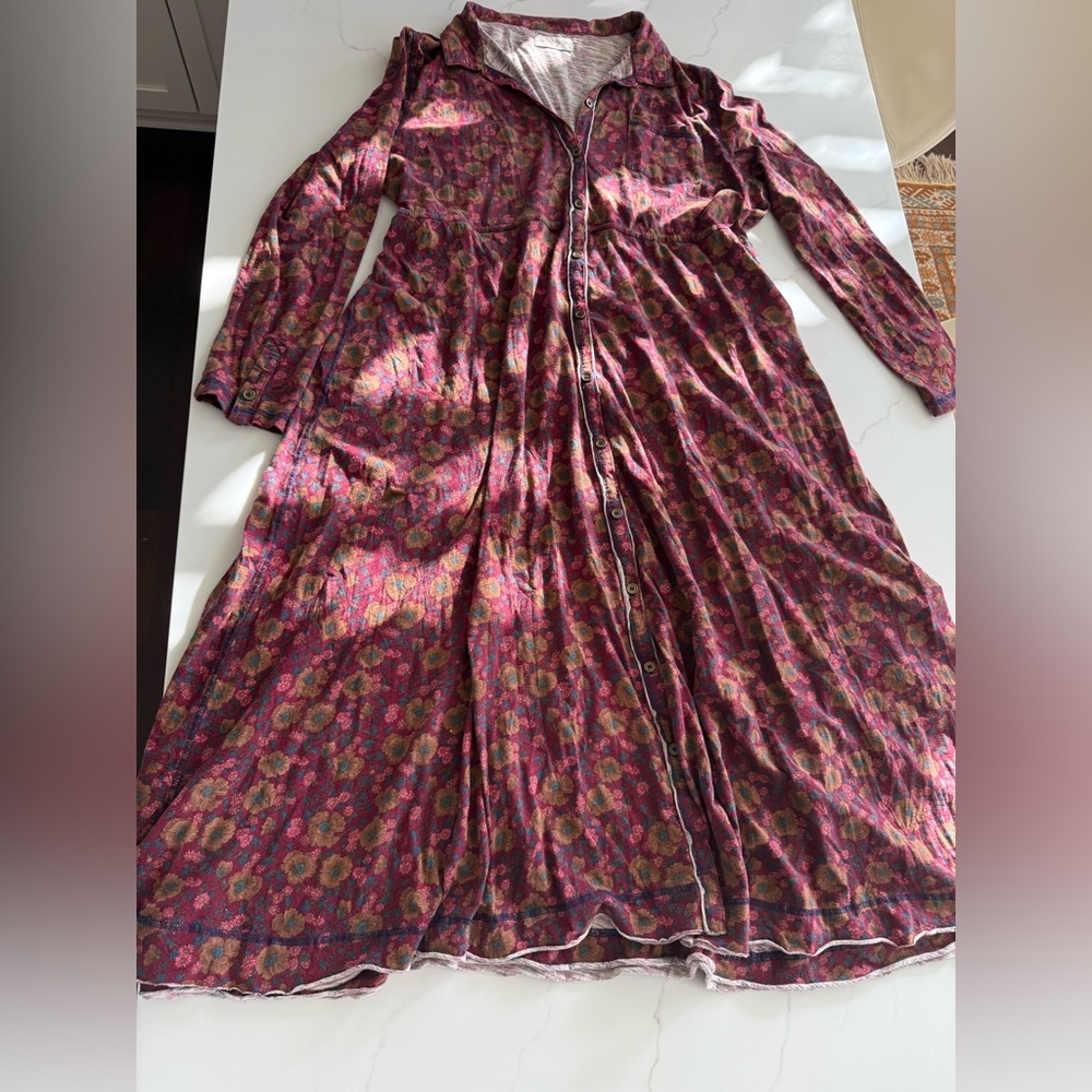 Natural Life | Christa Knit Cotton Maxi Dress | Size XL